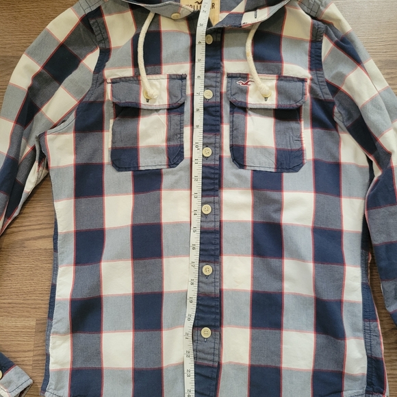 Hollister button-up shirt jacket size M - Picture 4 of 6